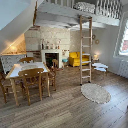 Le Cocon Du Rempart De Charme Avec Mezzanine Centre Daire Tours