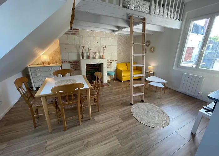 Le Cocon Du Rempart De Charme Avec Mezzanine Centre Daire Tours